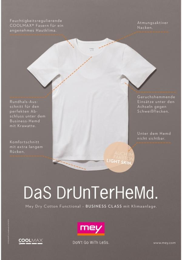 Ondershirt Mey ronde hals huidskleur - Afbeelding 3