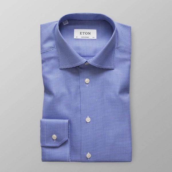 Blue twill shirt