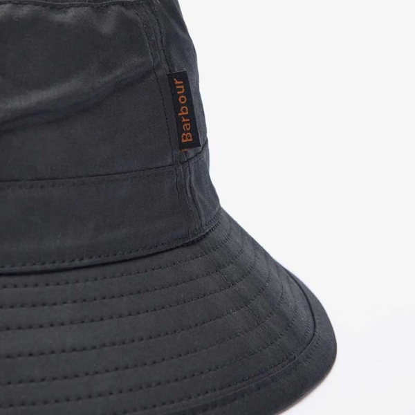 Barbour Wax Sports Hat Navy - Afbeelding 4